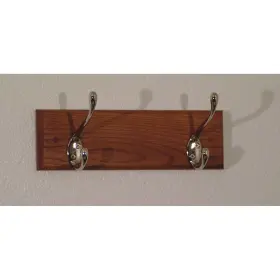 878963001941 WOODEN MALLET Hook Coat Rack Oak