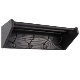 878963007752 WOODEN MALLET Shelf Hooks Coat Rack