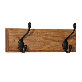 878963007882 WOODEN MALLET Hooks Light Oak Coat Rack