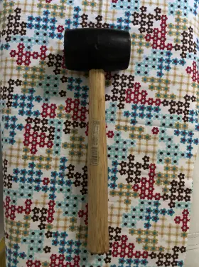 666-988 WORKFORCE Rubber Mallet Head Tool Hammer