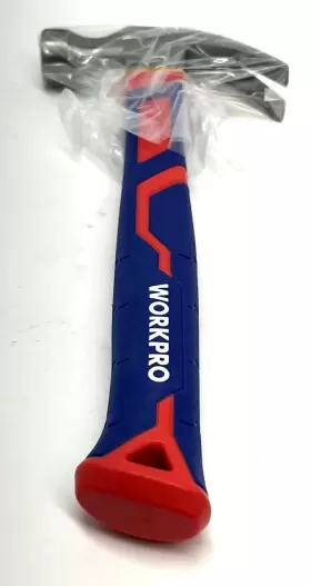 W041119AB WORKPRO Claw Hammer Forged Hardened Steel Head
