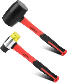 445049619685 WOTAHI Hammer Set Rubber Mallet Double