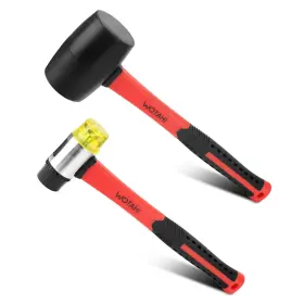 755830076441 WOTAHI Hammer Set Rubber Mallet Double Faced