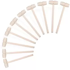 759663278898 XIPIXIAO Wooden Hammers Chocolate Handmade Crab