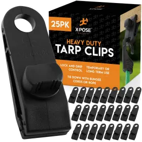 812412030625 XPOSE SAFETY Tarp Clips Pack Canopy Tent Awning