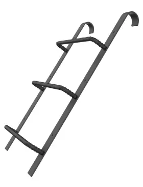 HOOK-3STEPS YEEZOO Window Ladder Rungs Steel Basement Egress
