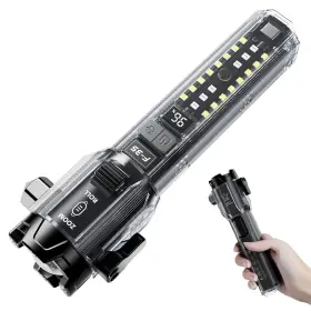 735545189742 YEMAO Safety Hammer Flashlight Emergency Rescue