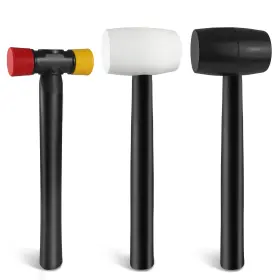VK029 YIYITOOLS Rubber Mallet Set Dual Faced