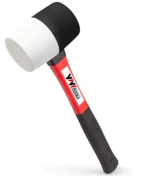 414721358456 YIYITOOLS Rubber Hammer Mallet Fiberglass