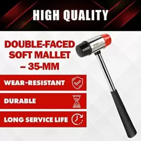 791391808091 YIYITOOLS Double Faced Mallet Hammer Jewelry #3