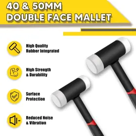 974831044332 YIYITOOLS Hammer Set Double Faced Mallet Iron #3