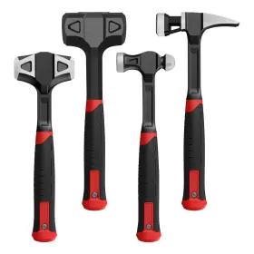 974831044387 YIYITOOLS Hammer Set Blow Ball Peen Claw Sledge