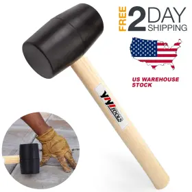 YY-2-003 YIYITOOLS Martillo Goma Onzas Para Piso Madera