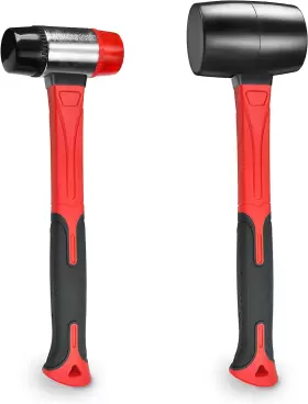 YY-5-003 YIYITOOLS Hammer Set Rubber Mallet Double Faced Cons