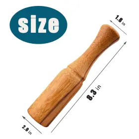 768494604684 YOQUARE Wood Carving Mallet Wooden Ergonomic #2