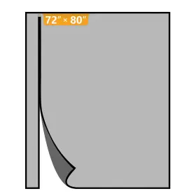 653846953353 YOTACHE Magnetic Screen Door Reversible Left