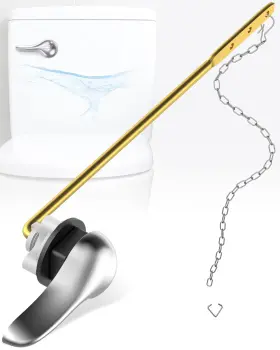 QZBS01 YULARA Toilet Flush Handle Flusher Lever American Kit