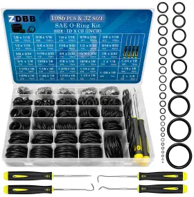 001086 ZDBB Ring Standard Nitrile Rubber Kit