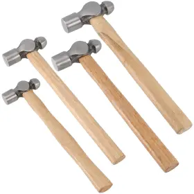 785912328076 ZEONHAK Ball Peen Hammer Set Wit
