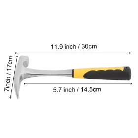 744358344590 ZEONHEI Hammer Carbon Steel Geology Ham #2