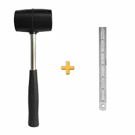 757233458145 ZOG Rubber Hammer Mallet Rugged Steel Tube Anti #2