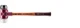 Halder 3027.040, Simplex Mallet with Black Rubber & Superplastic Inserts