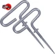 Stainless Steel Self Tapping Ice Anchors For Ice Shelters 2 Pack Traction Cleat
