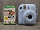 Fujifilm instax mini 12 Instant Camera - Pastel Blue W/ Exp Film 04-2024