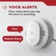 Kidde Hardwired Smoke Detector 10-Year Battery Backup 20SA10 - White 