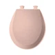 New Bemis 500EC063 Round Closed Front Toilet Seat with Cover in Venetian Pink