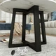FUSHIAIPTC Metal Coffee Table Legs 18 Inch, Heavy Duty Bench Legs Metal Leg f...