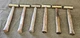 6 K-Tool Brass Hammer Wood Handle Mallet Double Face Non Sparking KTI-71733 32oz