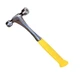 JC Hammer Slip Resistant Yellow Handle All-Steel Heavy Duty Magnets Double Head