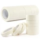SEBETOW Masking Tape Bulk 1 Inch 20 Packs - White Beige Masking Tapes for Gen...