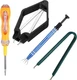 4 Pieces IC Chip Remover Tool PLCC Yellow, Blue, Black, Green 