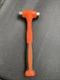 Snap on Tools ORANGE 16oz Soft Grip Dead Blow Ball Peen Hammer HBBD16O 🔥