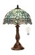 Pterying Tiffany Dragonfly Table Lamp, 18'' Tall Vintage Stained Glass Lamp f...