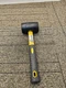 (QTY 3) BIG HORN 19299 24 oz Rubber Mallet with Fiberglass Handle