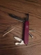 "1" Victorinox 12 function Swiss Army Knife 1.4603-X18  RED  Tinker  Pre-Owned 
