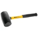 Performance Tool M7132 Double-Faced Solid Rubber Head Hammer Black, Yellow 