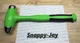 Snap-on Tools USA NEW 40oz GREEN Soft Grip Dead Blow Ball Peen Hammer HBBD40G