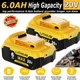 1-4PACK 20V For DeWalt 6.0AH 20Volt Max XR Li-Ion Battery DCB200-2 DCB208,DCB200