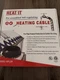 HEATIT JHSF1 50ft 120V Self Regulating Pre-assembled Pipe Heating Cable