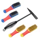 10.6 oz 300g Spring Handle Welding Chipping Hammer Nylon Wire Brush 5 in 1 Kit