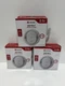 Lot Of (3) Kidde 5" Smoke Detector Alarm White AA Battery Powered 20SDR