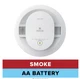 NEW Kidde Smoke Detector Alarm - 20SDR - AA Battery Powered - Free US Shipping