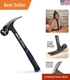 21 Oz One Piece Forged Milled Face Claw Hammer in Black