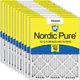 Filters 20x25x1 MERV 10 Pleated 12 Pack Nordic Pure Air
