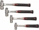 Proto 4 Piece 1/2, 3/4, 1, 1-1/2 Lb Head Weight Forged Steel Ball Pein Hammer