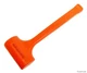 3-LB DEAD BLOW HAMMER &ndash; orange deadblow hammers &ndash; shock absorbing shot tool